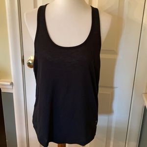 PINK Victoria Secret Racer Back Tank Top XS Black